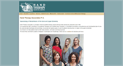 Desktop Screenshot of handtherapyassociates.com